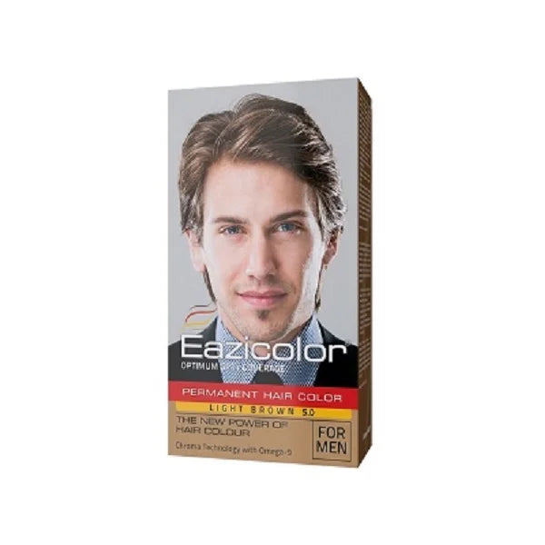 EAZICOLOR MEN KIT HEAD LIGHT BROWN (5.0)