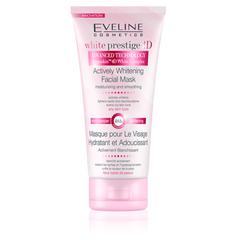Eveline 4D Actively Whitening Facial Mask 100ml (Moisturizing & Smoothing)