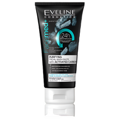 Eveline Purifying Facial Wash Paste With Activated Carbon 150 ML