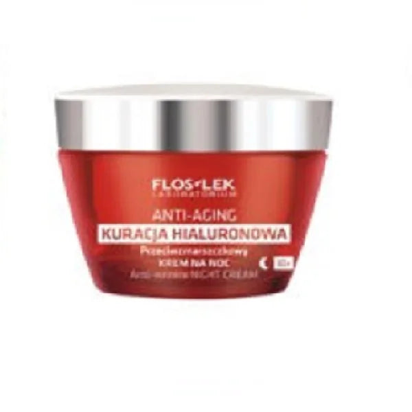 FLOSLEK PHARMA HYALURONIC ACID ANTI-WRINKLE NIGHT CREAM 50ML