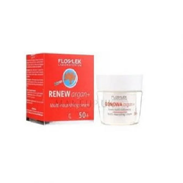 FLOSLEK PHARMA RENEW ARGAN+ MULTI-NOURISHING CREAM 50ML