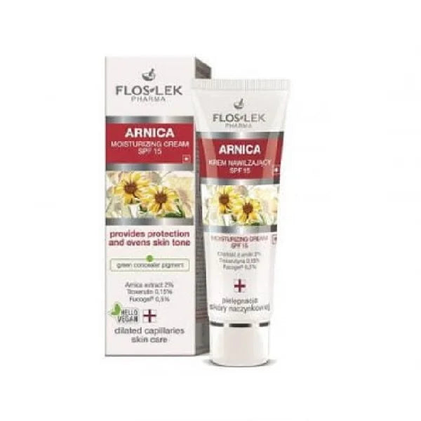 Floslek Pharma ARNICA MOISTURIZING CREAM SPF15 50 ML
