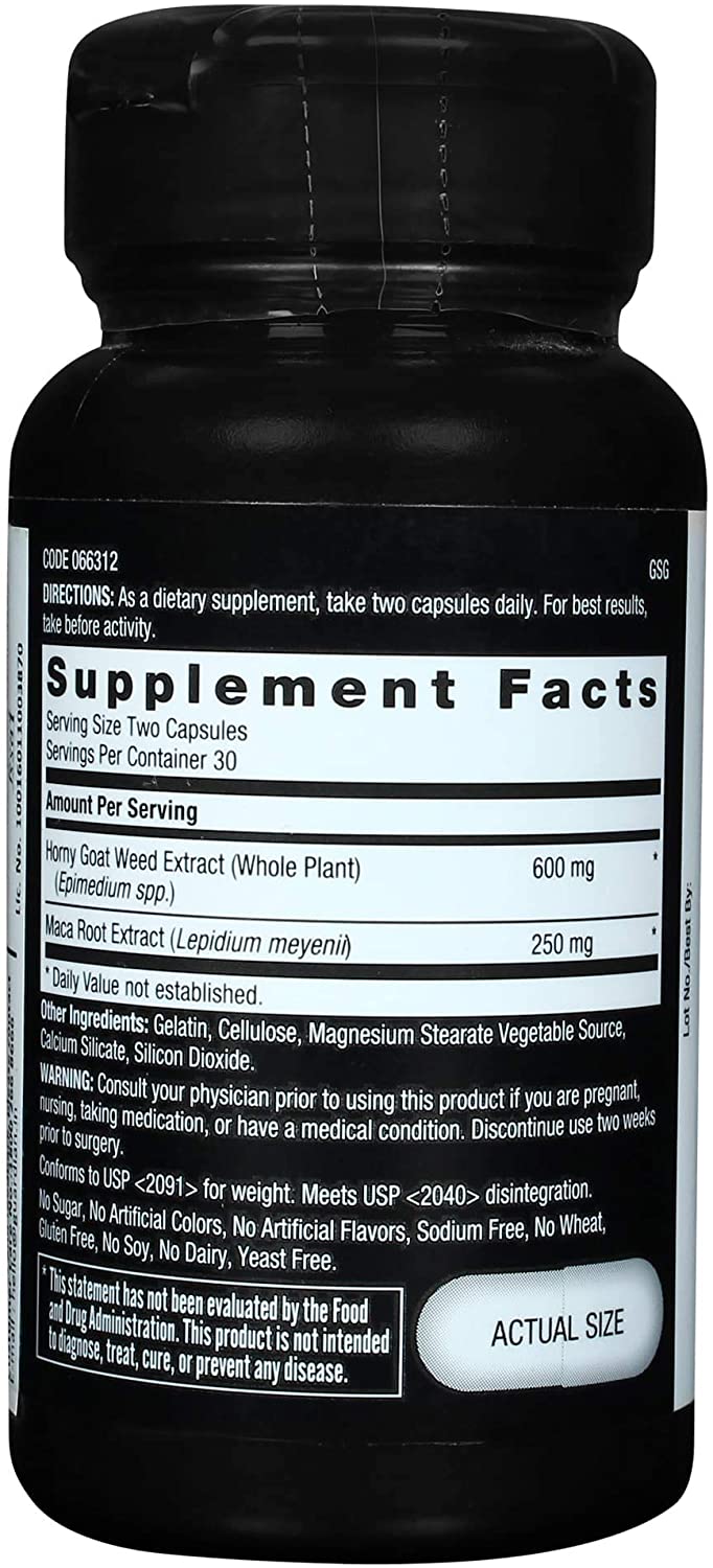 GNC Horny Goat Weed - 60 Capsules in Pakistan