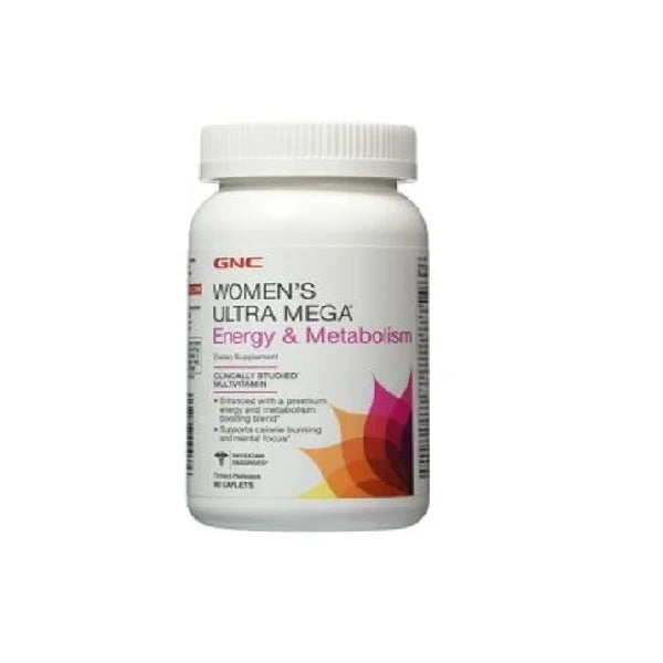 GNC Women's Ultra Mega Energy & Metabolism 90 Caplets