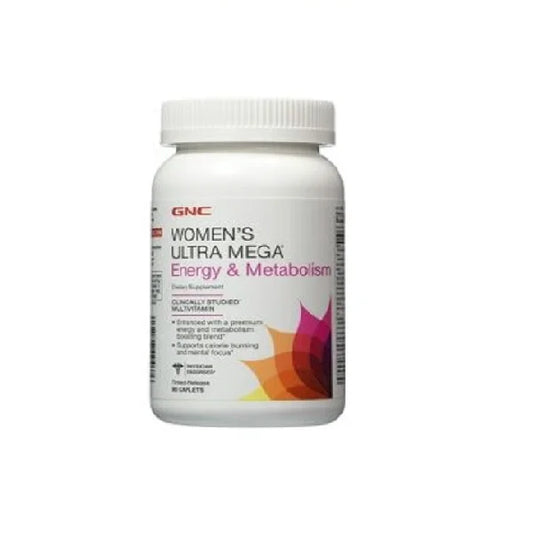 GNC Women's Ultra Mega Energy & Metabolism 90 Caplets