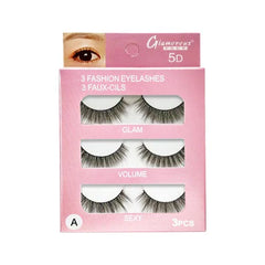 Glamorous Face 3×1 5D Eyelashes (4 Types)