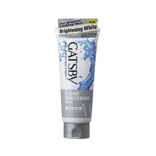 Gatsby Clear Whitening Foam Face Wash 120g