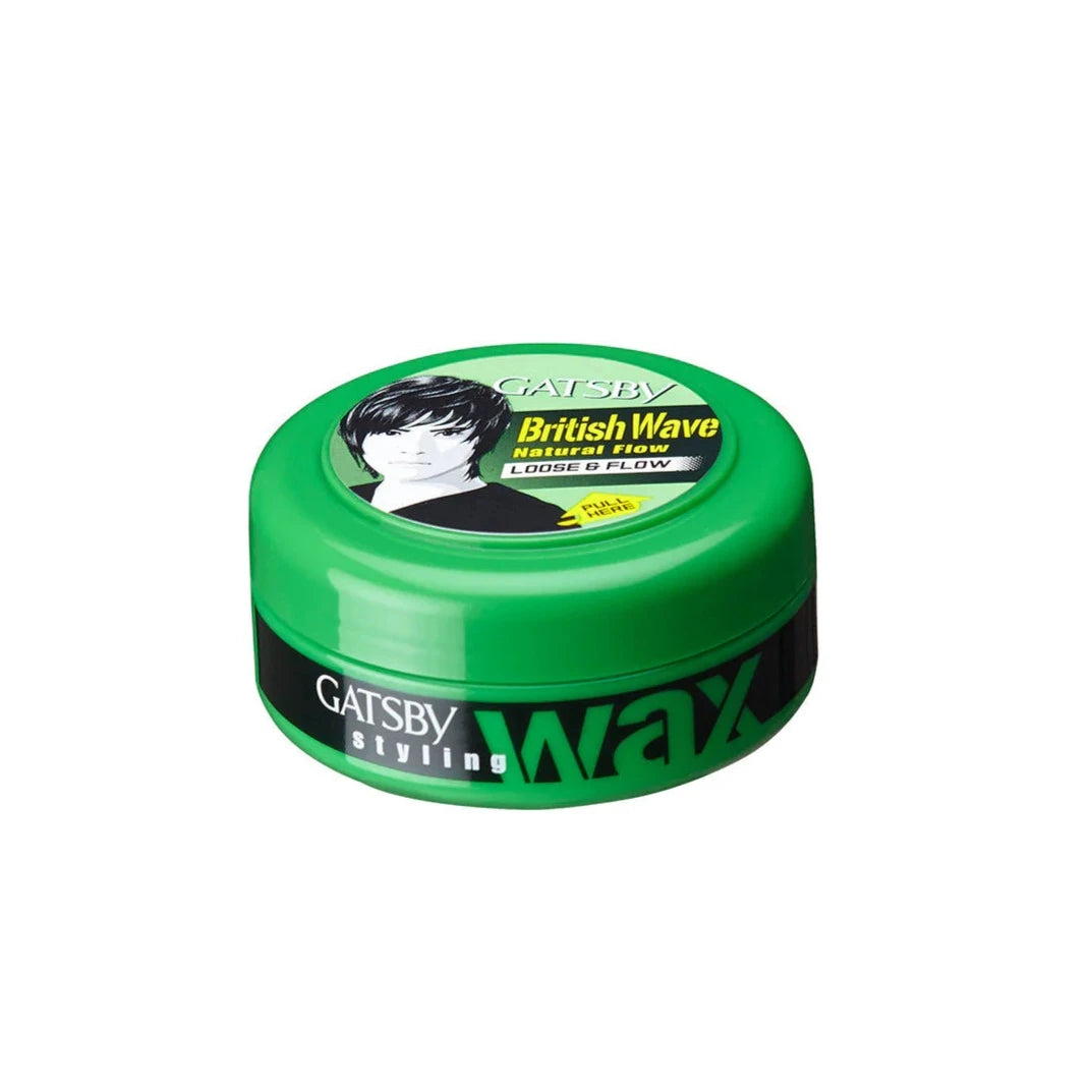Gatsby Loose & Flow Styling Green Hair Wax 75g