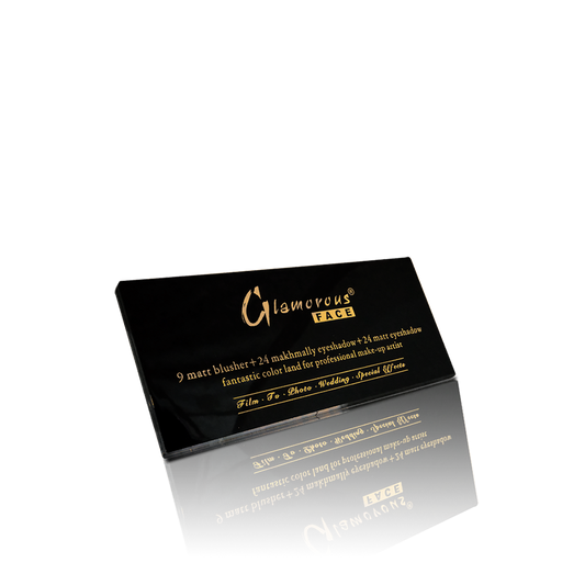 Glamorous Face 24+24+9 Matte, Velvet Eyeshade & Blush on Kit
