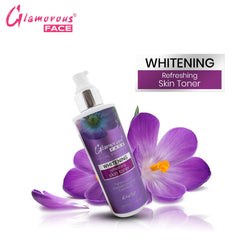 Glamorous Face Whitening Refreshing Skin Toner Pump 200 ML
