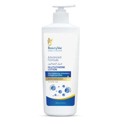 BeautyVoc Glutathione Face & Body Lotion 400ml | Brightens Skin, Reduce Dark Spots, Hydrates Skin