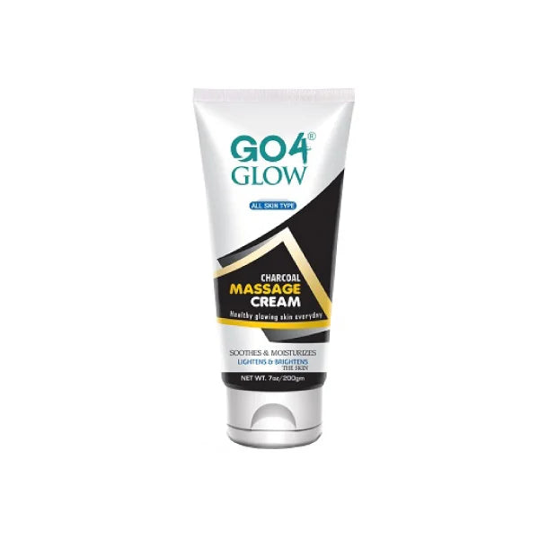 Go 4 Glow Charcoal Massage Cream 200 ML