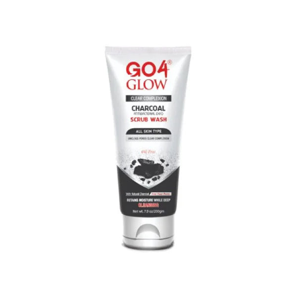 Go 4 Glow Charcoal Scrub Wash 200 ML