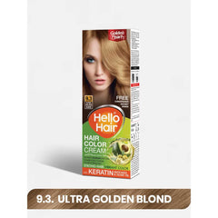 Golden Pearl Hello Hair - Hair Color Cream