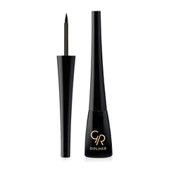 Golden Rose Dip liner Black
