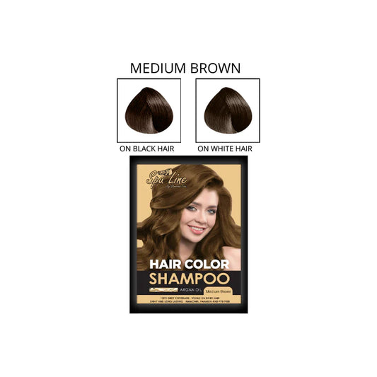 Spa Line Hair Color Shampoo 30 ML