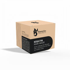 BeautyVoc Keratin Hair Mask 400g - Frizz Control Hair Mask | Strengthen damaged hair
