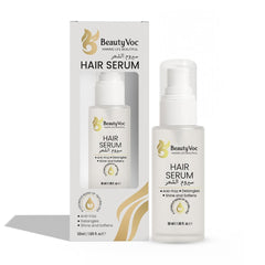 BeautyVoc Hair Serum 50ml | Anti Frizz | Heat Protect Hair Serum | Detangles, Adds Shine & Softness | Promotes Hair Growth | Non-Greasy