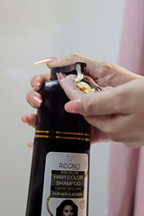Hair Color Shampoo | Premium Dark Brown | Regno | +-200ml |