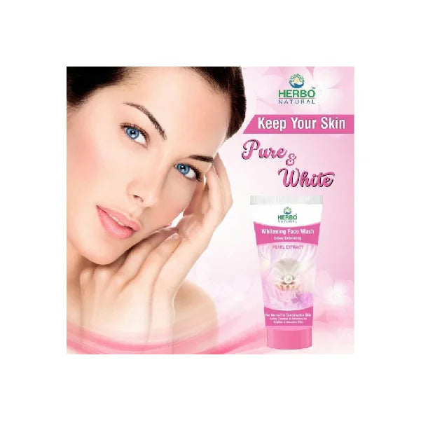 Herbo Natural Whitening Face Wash 100ml