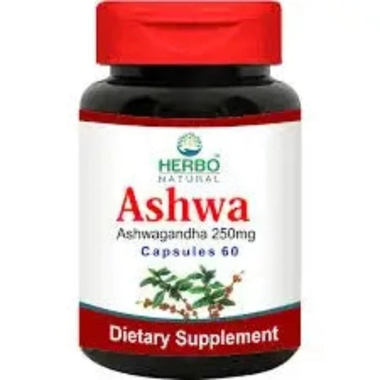 Herbo Natural Ashwagandha 60 Capsules