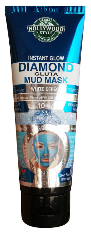 Holly Wood Style Instant Glow Diamond Gluta Mud Mask 100ml