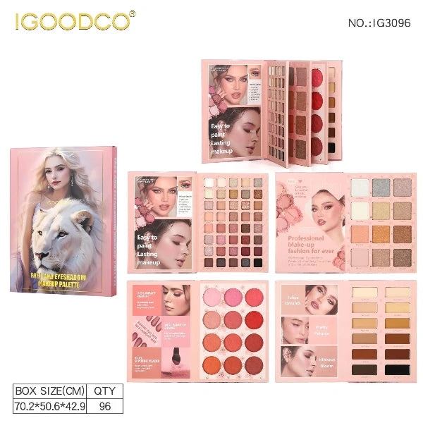 IGOODCO Fashion Eyeshadow & Makeup Palette 96 Colors