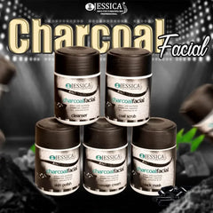 Jessica Charcoal Whitening Facial Kit 230ML