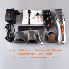 Kemei 8 in 1 Grooming Kit Hair Clipper Nose Trimmer KM-680A