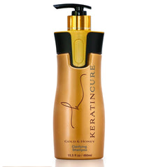 Keratin Cure Gold & Honey Clarifying Shampoo 400Ml