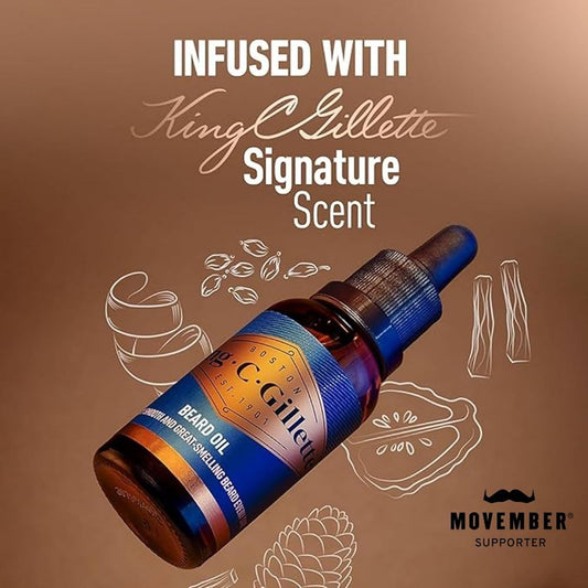 King C. Gillette Beard Oil with Argan Oil 30ml