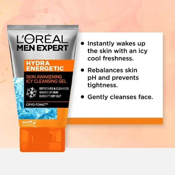 L'Oreal Men Expert Hydra Energetic Skin Cleansing Gel
