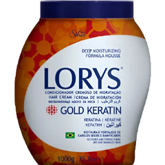 Lorys Gold Keratin Deep Moisturizing Hair Cream 1 KG