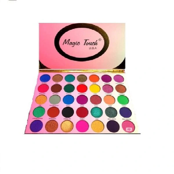 Magic Touch Eyeshadow Palette With 35 Cool Colours