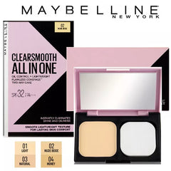 Maybelline Clear and Smooth All in One Shine Free Cake Face Powder