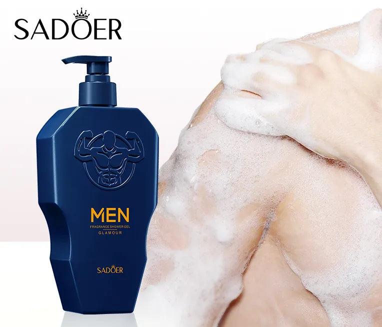Men's Body Wash SADOER Foam Body Wash To Clean The Body and Stay Fragrant Cross-border Trade Skincare Wholesale