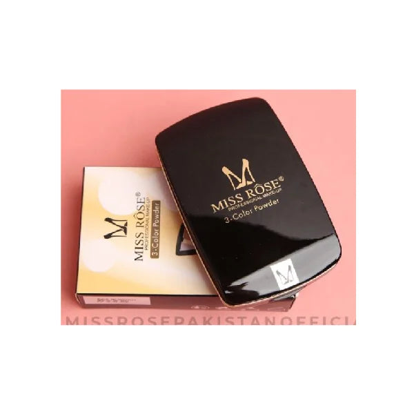 Miss Rose 3 in 1 Natural Compact Powder