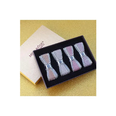 Miss Rose Diamond-studded bow lipstick Set of 4