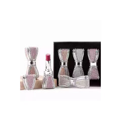 Miss Rose Diamond-studded bow lipstick Set of 4