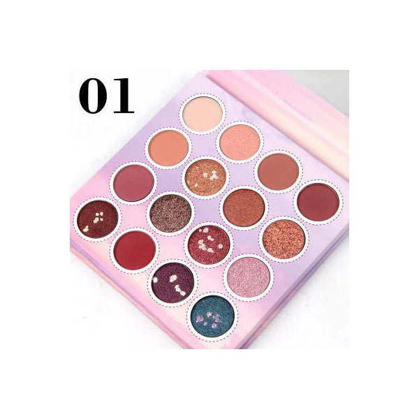 Miss Rose Fairy 16 Colors Eye Shadow Palette