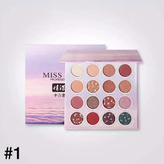Miss Rose Fairy 16 Colors Eye Shadow Palette