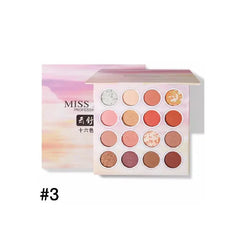 Miss Rose Fairy 16 Colors Eye Shadow Palette
