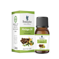 BeautyVoc Pure Moringa Oil 30 ml | For Glowing Skin |Stronger Hair | Youthful Radiance
