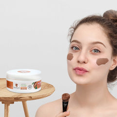 BeautyVoc Mud Mask with Tea Tree & Aloe Vera 300 g | Best for cleanisng | Best for acne & pimples | Oil Control & Clear Skin