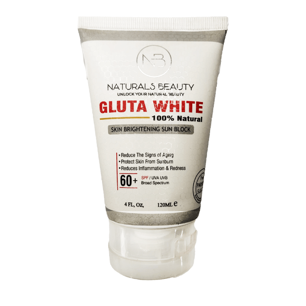 glutathione sunblock Naturals Beauty Gluta White Skin Brightning Sun Block Spf 60+ UAV&UVB –  Manmohni