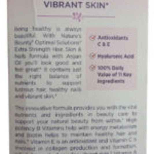Nature’s Bounty Extra Strenght Hair, Skin & Nails with Biotin 150 Softgels