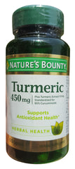 Nature’s Bounty Turmeric/ Curcumin 450 mg , 60 Capsules
