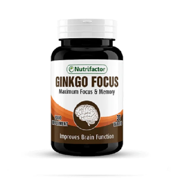 Nutrifactor Ginkgo Focus Maximum Focus & Memory 30 Capsules