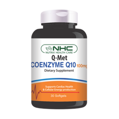 Nutrix Q-Met Co Enzyme Q10 100mg 30SG
