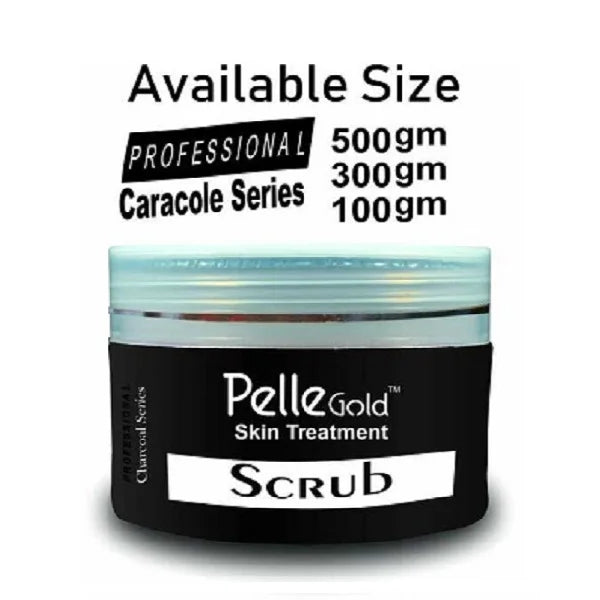 Pelle Gold Charcoal Series Scrub 100 Ml
